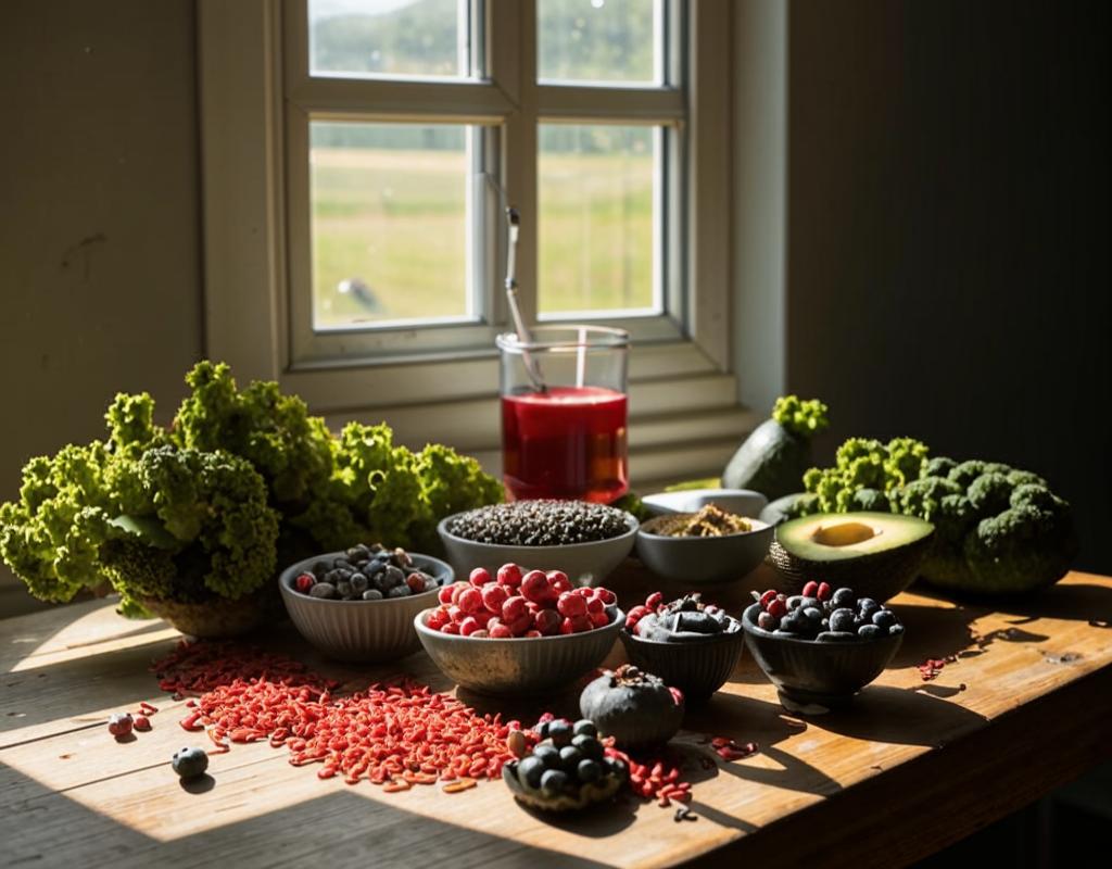 Fresh superfoods arrangement