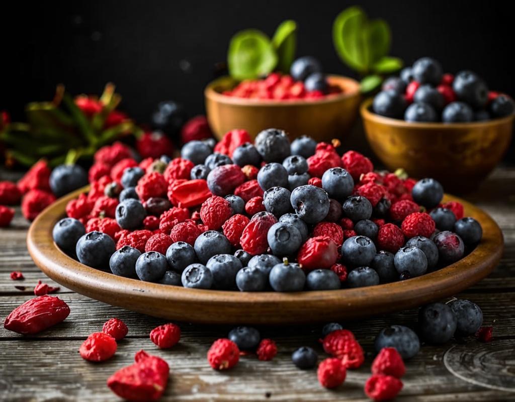 Antioxidant-rich berries